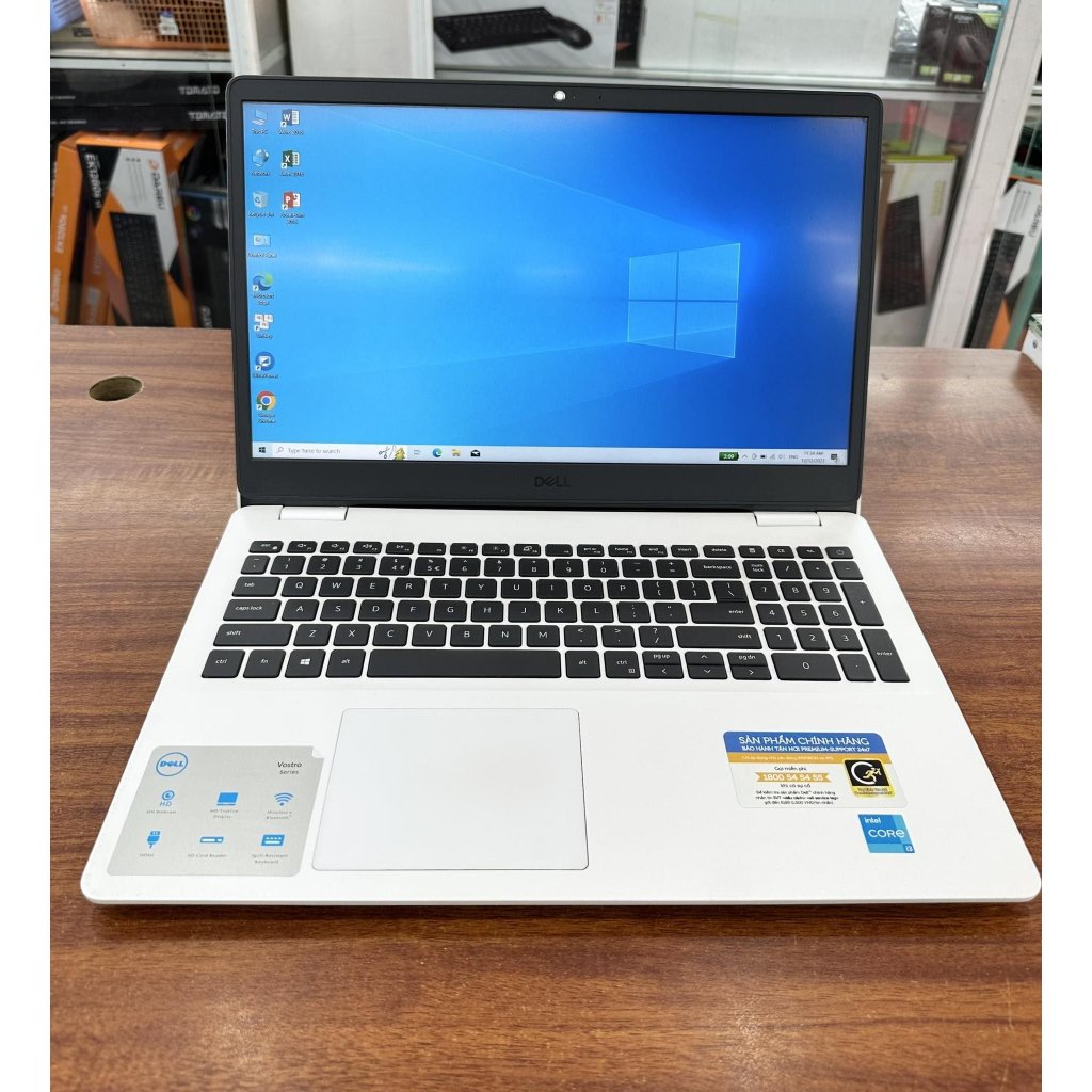 Laptop Dell Inspiron 3501 Trắng tinh khôi