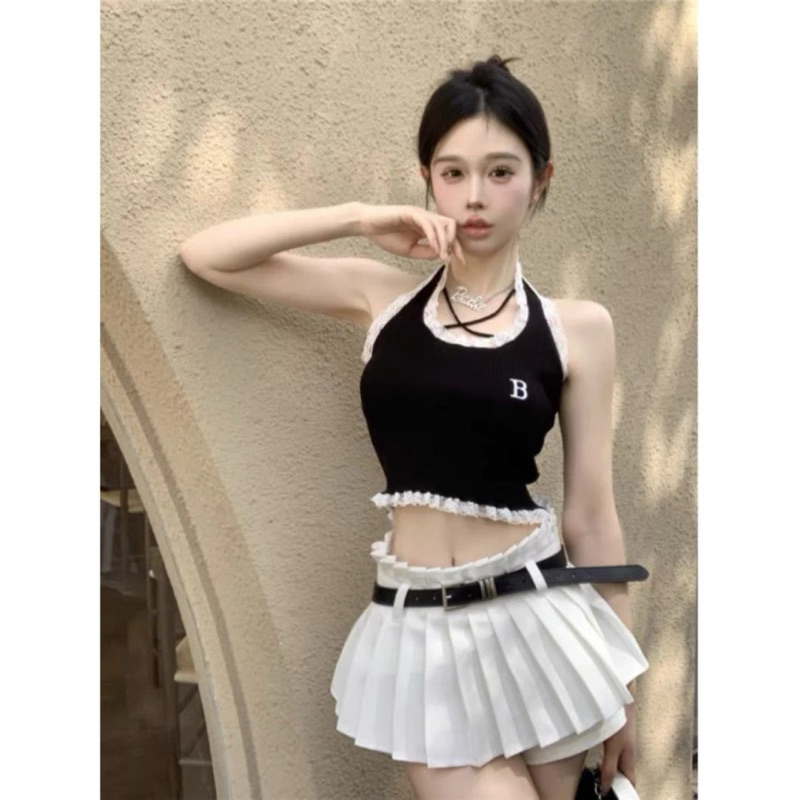YẾM REN TRÒNG CỔ THÊU CHÉO CỔ ZL03