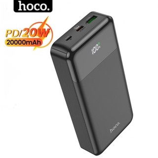 Sạc dự phòng sạc nhanh 20w 20000mAh cao cấp Hoco pin sạc có đèn led chống cháy siêu bền cho iphone samsung xiaomi ...