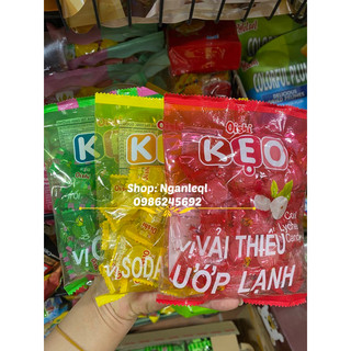 Kẹo Oshi Vải Thiều /Ổi / Chanh Đá Gói 85g