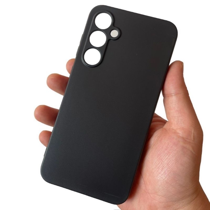 Ốp lưng dẻo đen nhám cho Samsung Galaxy M34