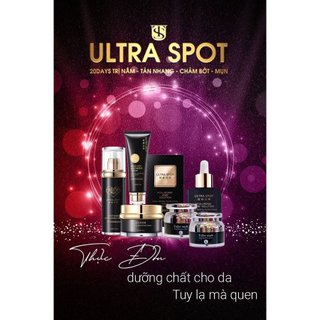Bộ 3 kem đánh bay nám Ultra Spot Hong Kong