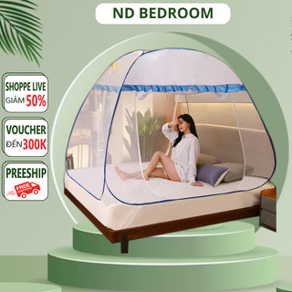 Màn chụp chống muỗi nhiều kích thước 1m2 ,1m6 ,1m8, 2m2 x 2m màn chụp tự bung thông minh