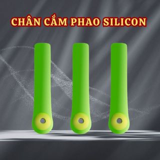 Chân cắm phao câu đài silicon siêu bền cao cấp gói 10 cái