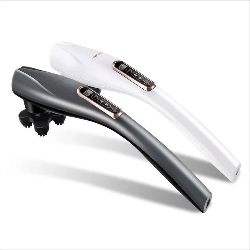 Máy Đấm Lưng Cầm Tay Rulax Sạc Pin Không Dây,  6 Đầu Massage Phiên Bản Mới Nhất 2023