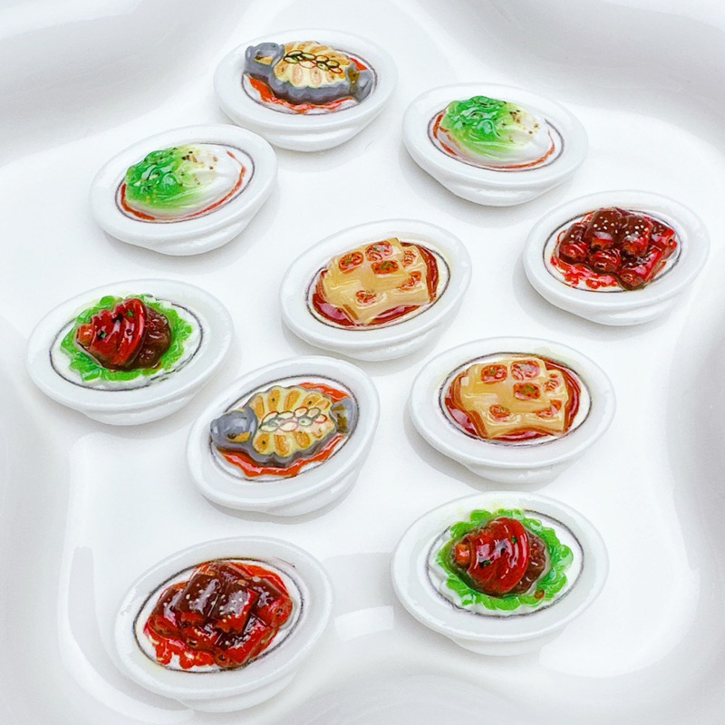 Mô hình đồ ăn 010 hôn hợp trang trí nhà búp bê Mô hình chai nước, đồ ăn, trái cây mini - Tổng hợp các mẫu charm slime,