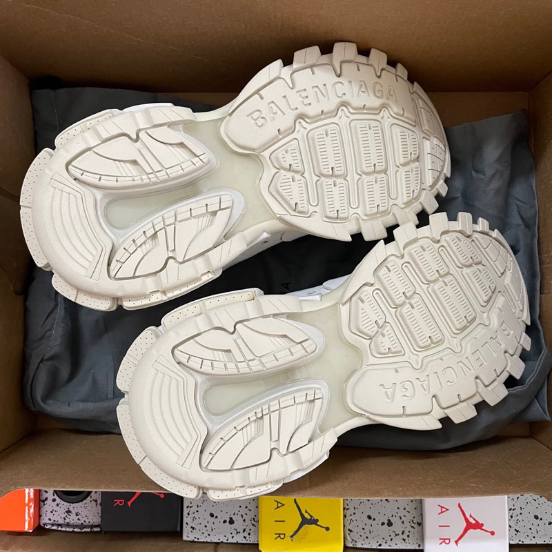 Giày thể thao Balenciaga track all white cao cấp