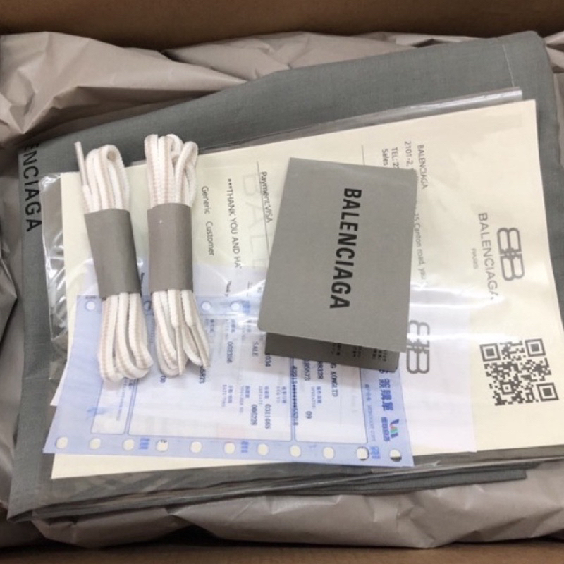 Giày thể thao Balenciaga track all white cao cấp