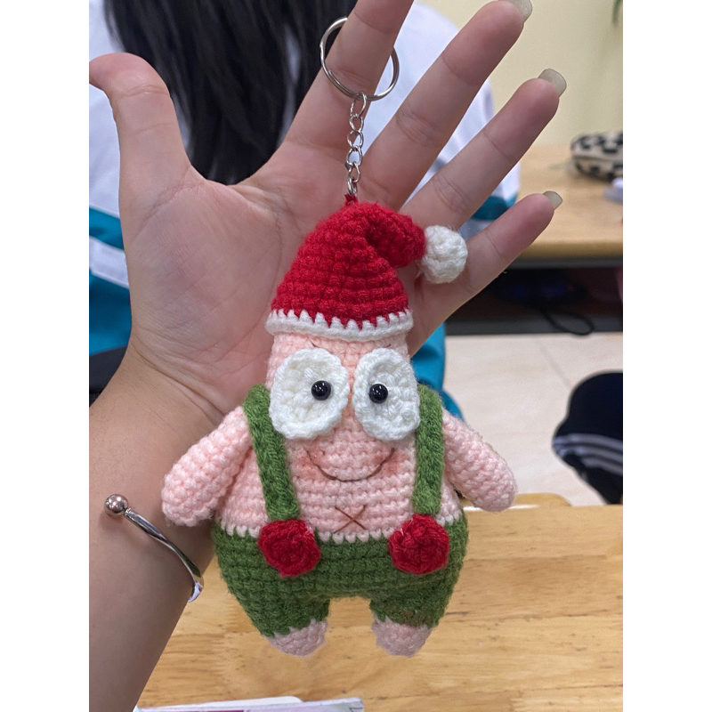 Móc khóa sao biển patrick noel