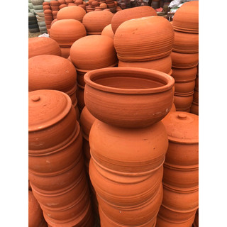 niêu đất kho cá size  23cm