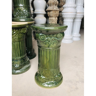đôn sứ (cao 45cm - bề mặt đôn 25cm)