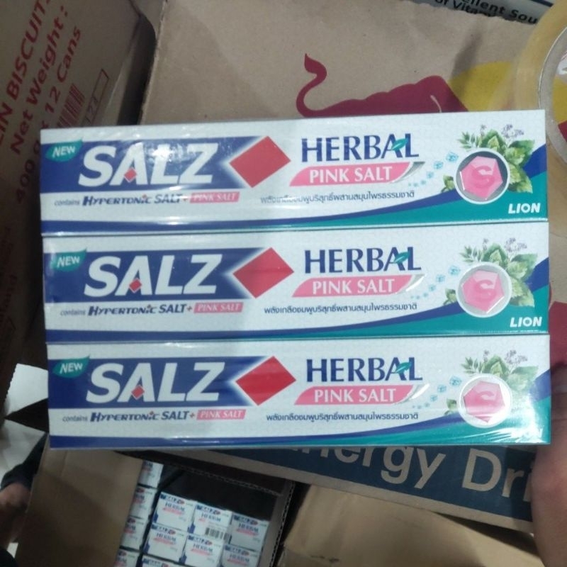 Kem đánh răng muối thảo dược Salz 160g