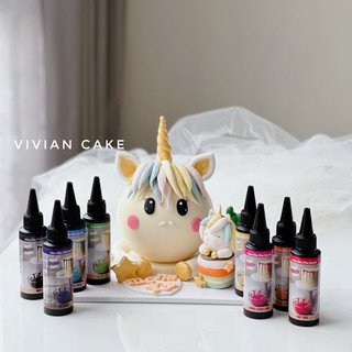 Màu DẦU thực phẩm pha socola Unicorn Color 50ml