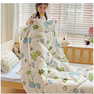Chăn bông 4 mùa- chăn cotton đũi xơ đậu nành cho bé