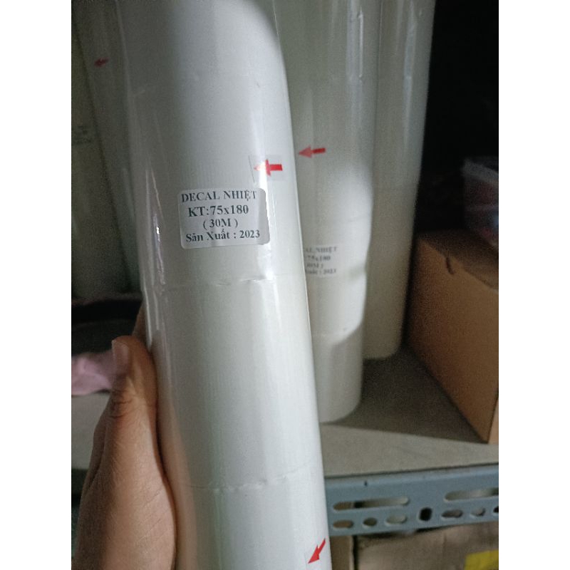 Máy in mã vận đơn J&T Express Xprinter XP 350B, in decal nhiệt 75*180mm cuộn 30m