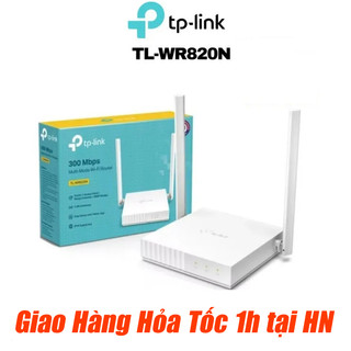 Bộ Phát Wifi 2 Râu TPLink 820N - Router Wi-Fi Chuẩn N Tốc Độ 300Mbps - Hàng Chính Hãng bảo hành đổi mới trong 24 tháng
