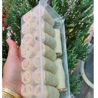 75k hộp 500gr tầm 20 cuốn chả giò nhân thịt nhà làm
