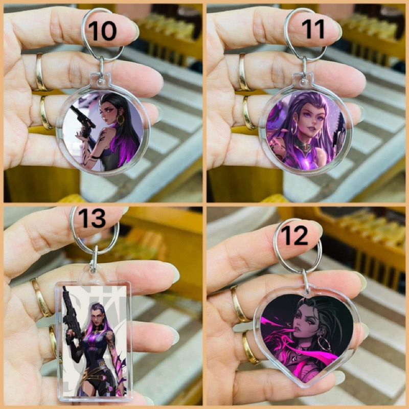 Móc khóa Reyna valorant / móc treo khoá hình Reyna Game valorant