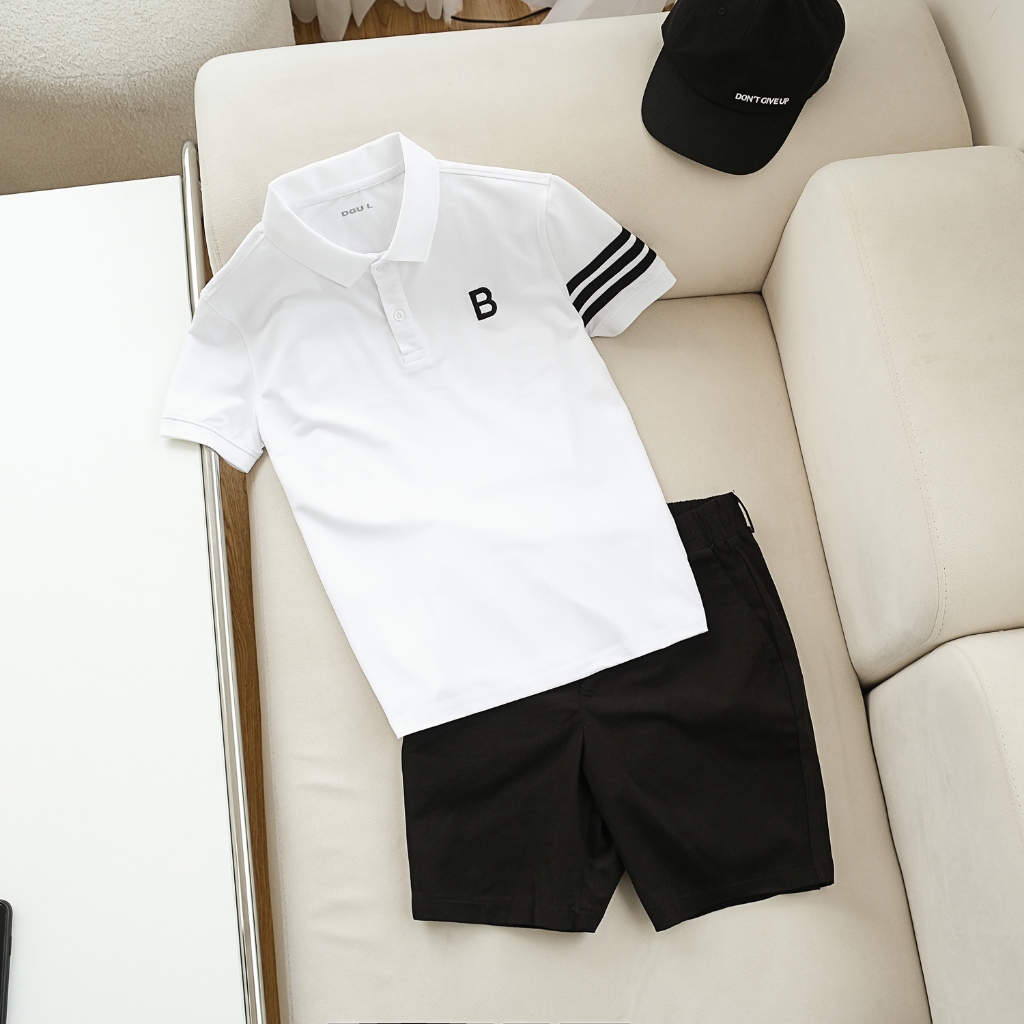 ÁO POLO B59 NAM ĐƠN GIẢN HOT  Menswear Top