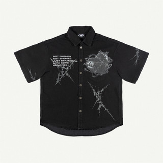 Áo Sơ Mi Jeans / LOVE SHIRTS BLACK / GAMBLE WORLDWIDE