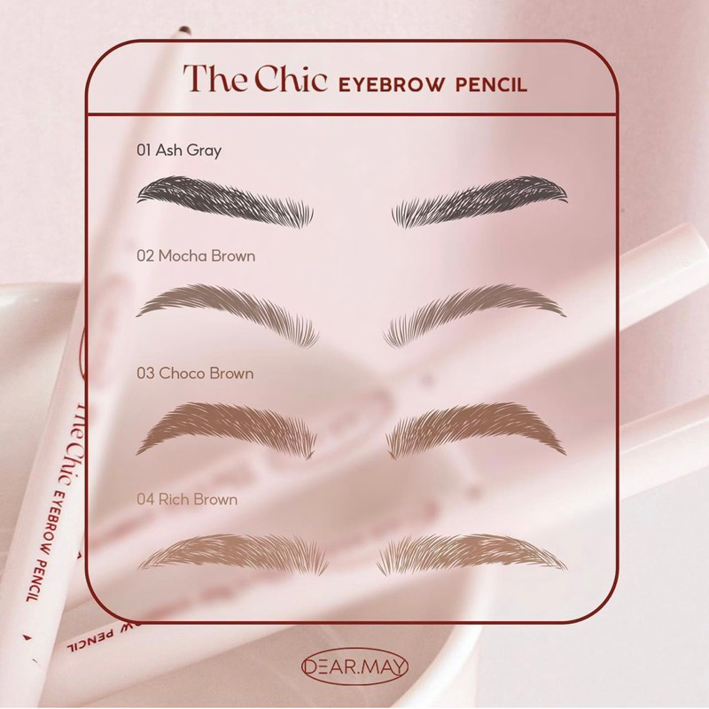 Chì Kẻ Mày Dearmay The Chic Eyebrow Pencil