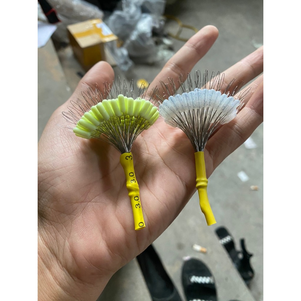 Túm 100 Hạt Chặn Săn Hàng Hãng Gowxy, Hạt Chặn Phao Câu Cá Cao Cấp