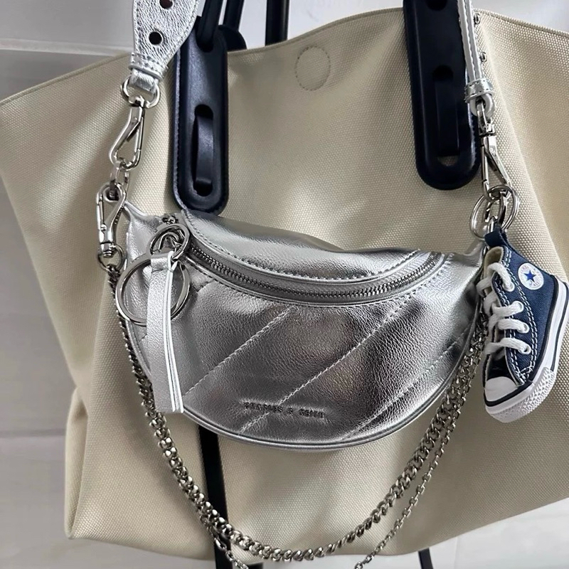 Túi bumbag dáng khuyết kèm 3 dây