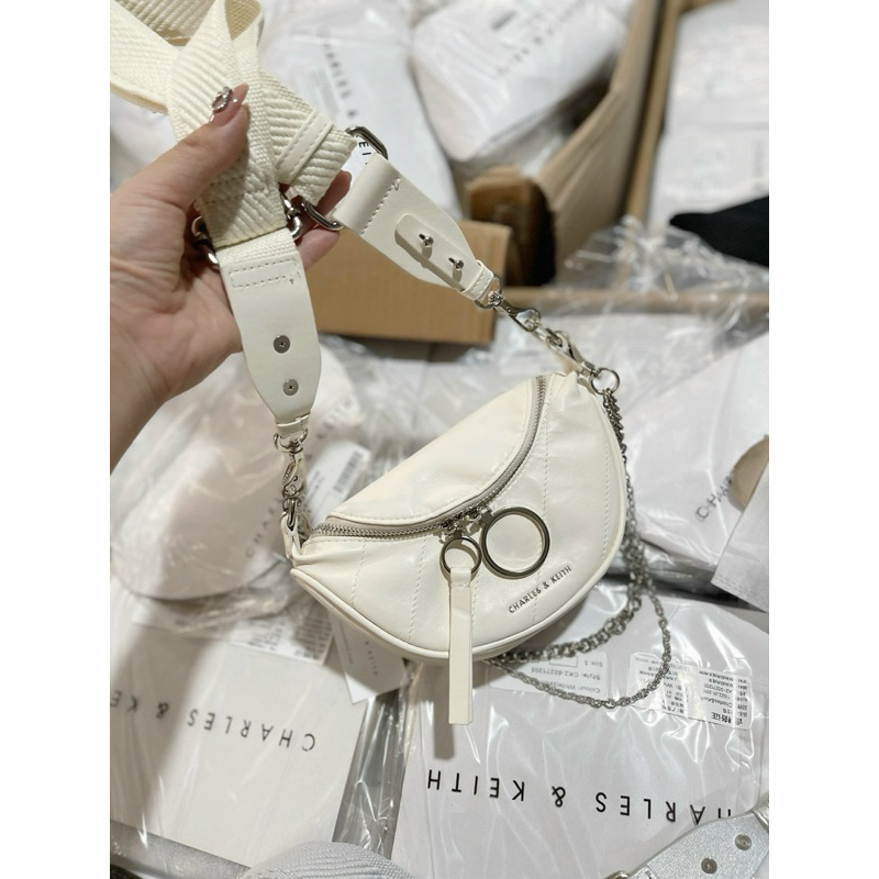 Túi bumbag dáng khuyết kèm 3 dây