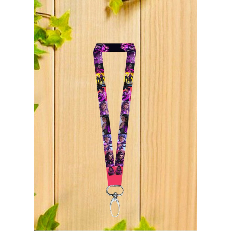 Dây thẻ Reyna valorant / dây đeo thẻ hình Reyna Game valorant