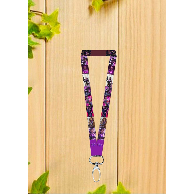 Dây thẻ Reyna valorant / dây đeo thẻ hình Reyna Game valorant