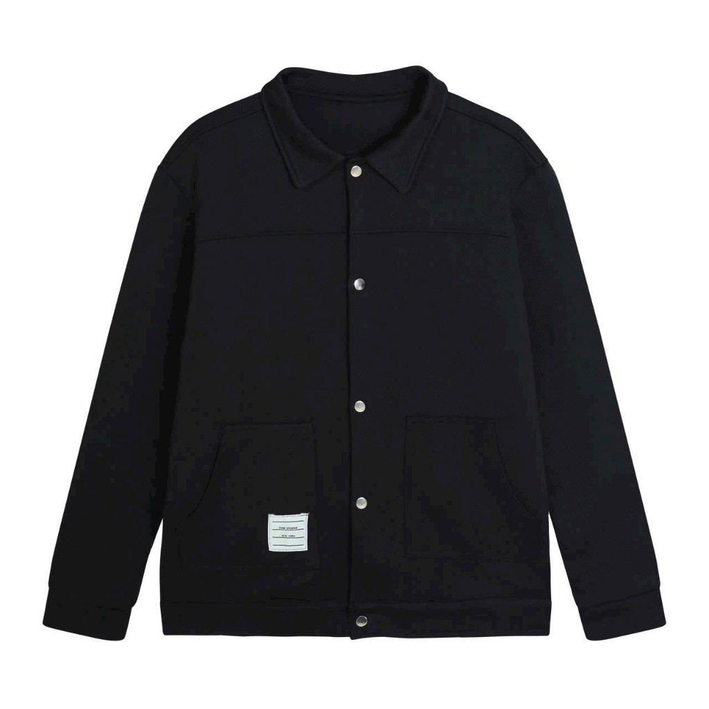 Áo khoác nam thời trang cổ bẻ lót lông cao cấp