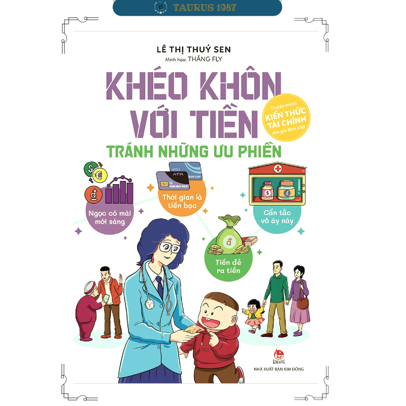 Sách Khéo khôn với tiền - Tránh những ưu phiền