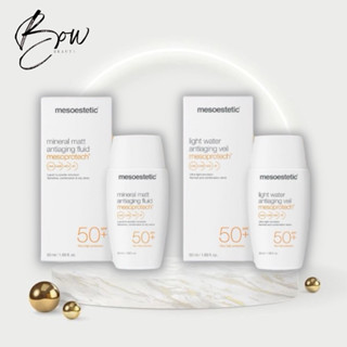Kem chống nắng Mesoestetic Mineral Mat- Light Water