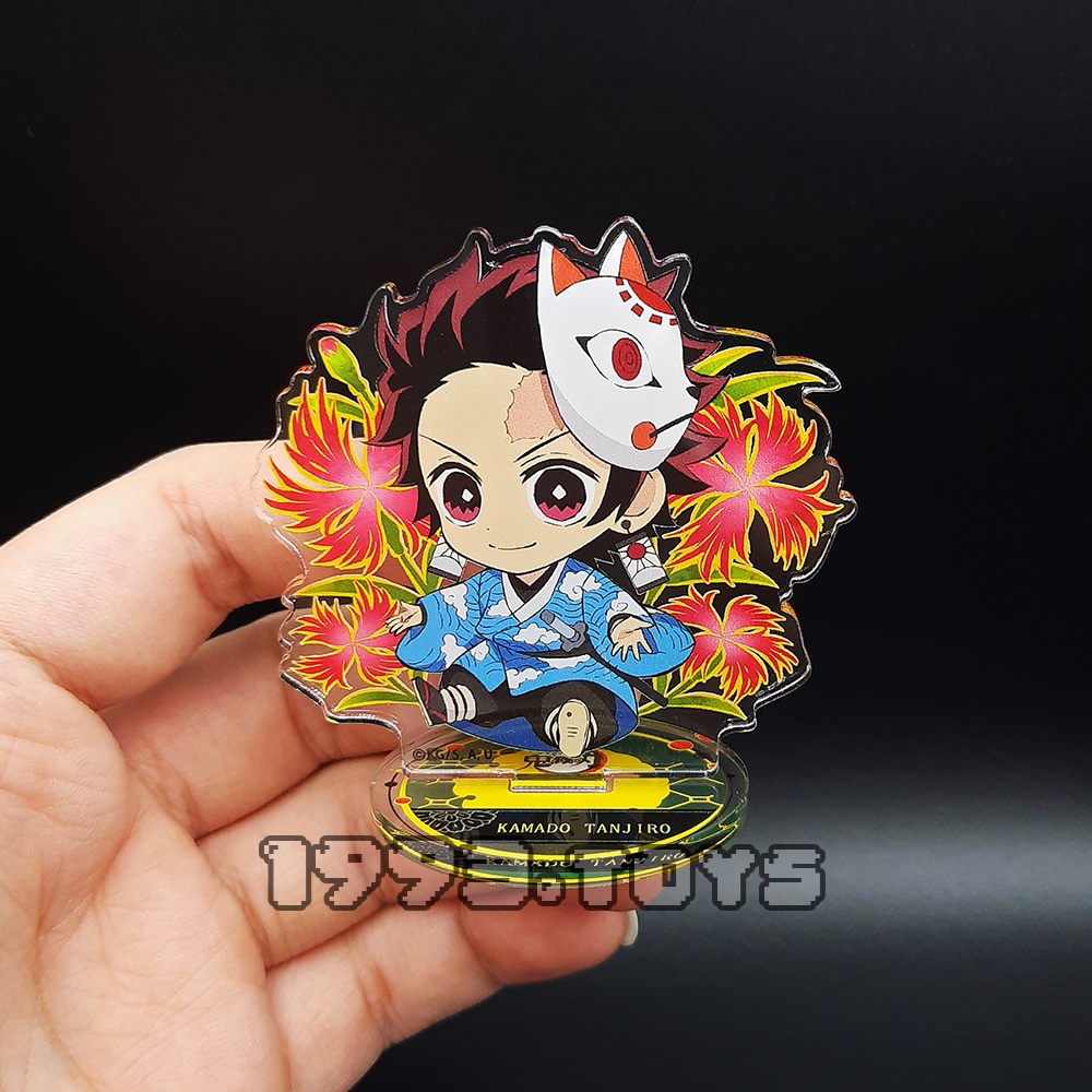 Standee mô hình nhân vật Kimetsu no Yaiba - Chugai Mining Petanko Trading Acrylic Stand Miyabihana - Tanjiro Kamado