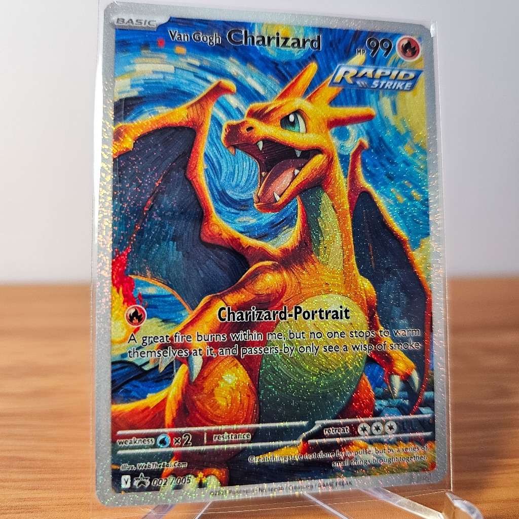 🌟GIÁ SỐC🌟 Thẻ Bài Pokemon TCG Pikachu Charizard Umbreon Snorlax Gengar Bộ Sưu Tập Van Gogh 2024