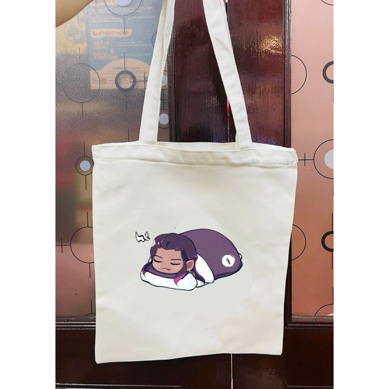 Túi xách Reyna valorant bán sẵn và đặt in/ túi tote hình Reyna Game valorant