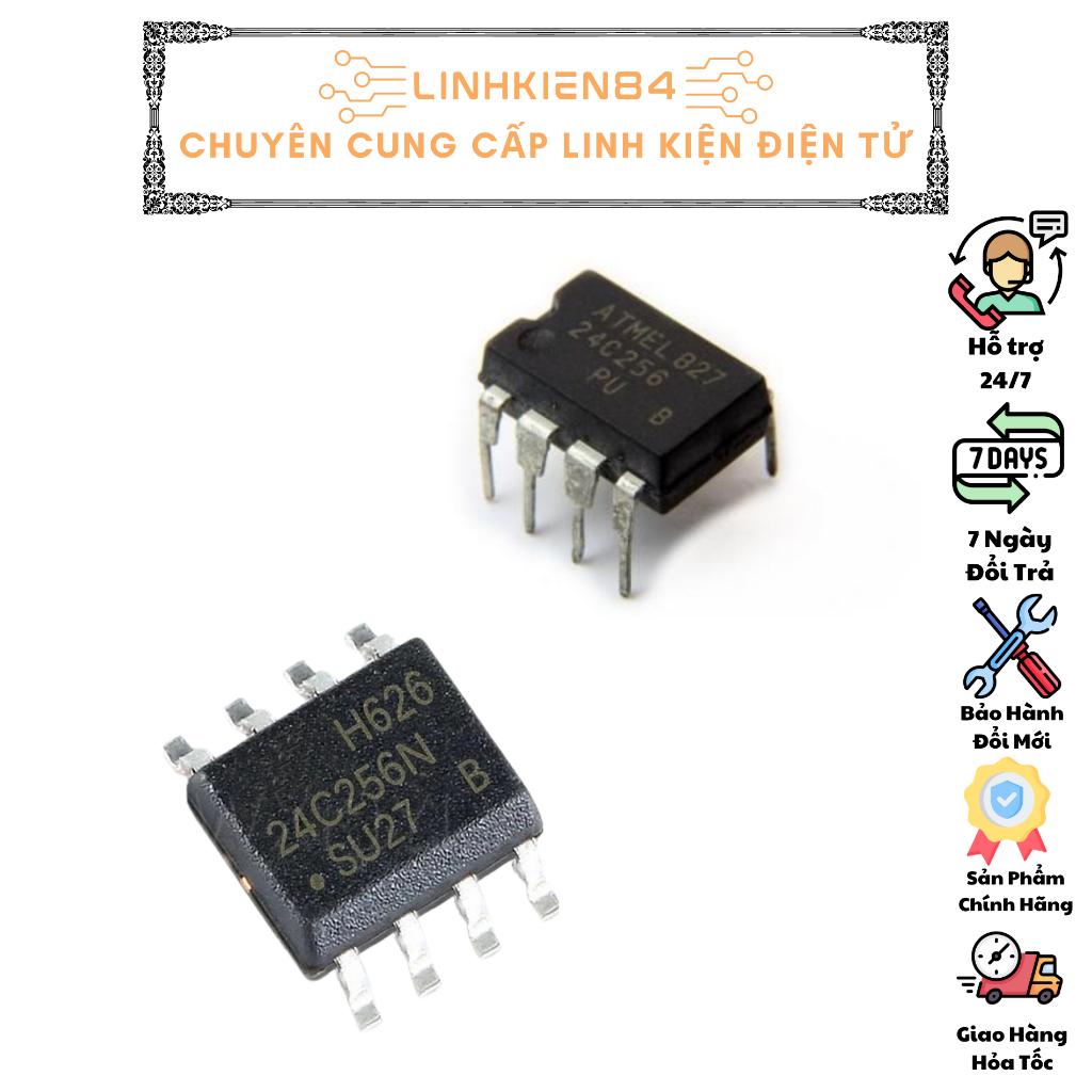 IC EEPROM AT24C256