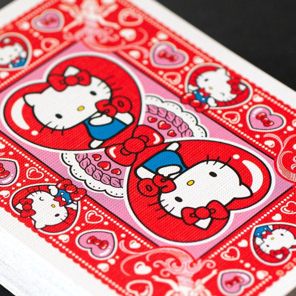 Bài tây Poker Bicycle Sanrio Hello Kitty 50th Anniversary Playing Cards