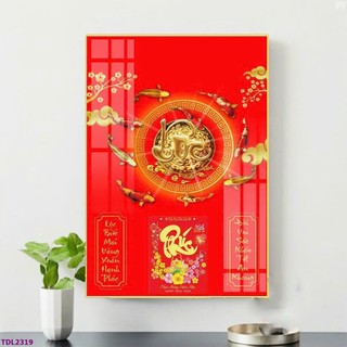 Tranh LịchTết Treo Tường Laminate Tráng Gương 2024 - ThePic