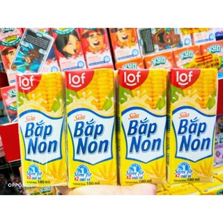  Lốc sữa bắp non 180ml 