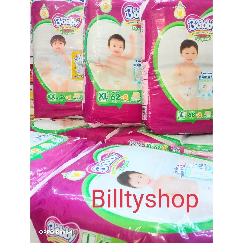 Tã quần Bobby size M/L/XL/XXL