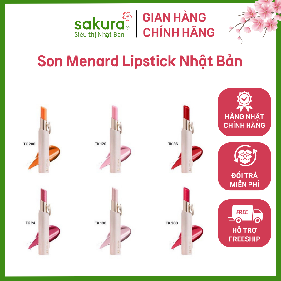 Son Menard Lipstick Nhật Bản