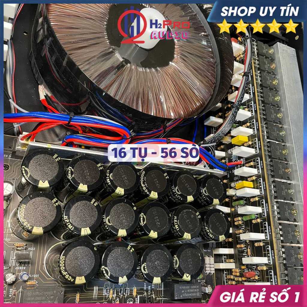 Cục Đẩy 4 Kênh Crown CSLx4 1200 Plus Hàng Bãi 4x1200W 56 Sò - 16 Tụ - Nguồn Xuyến, 1 Kênh Kéo Khỏe 2 Full 30-H2Pro Audio