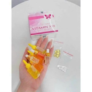 Sét kích trắng vitamin x10 chính hãng ạ