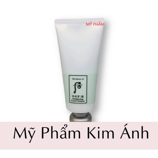 sửa rửa mặt whoo trắng sét có tách lẻ