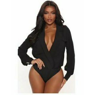 (Size XS-S form to) Áo bodysuit xuất dư