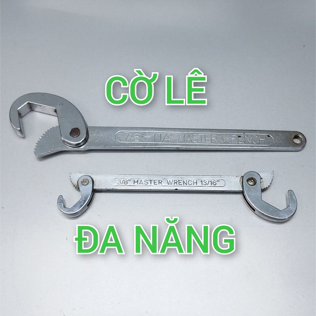 Cờ lê đa năng 9-14mm + 15-22mm, 23-32mm hàng bãi Nhật