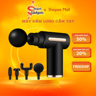 Máy Massage Cầm Tay Mini Smart Gadgets, Súng Massage Cầm Tay Mini Toàn Thân 6 Cấp Độ Chuyên Sâu Đa Năng - DL2