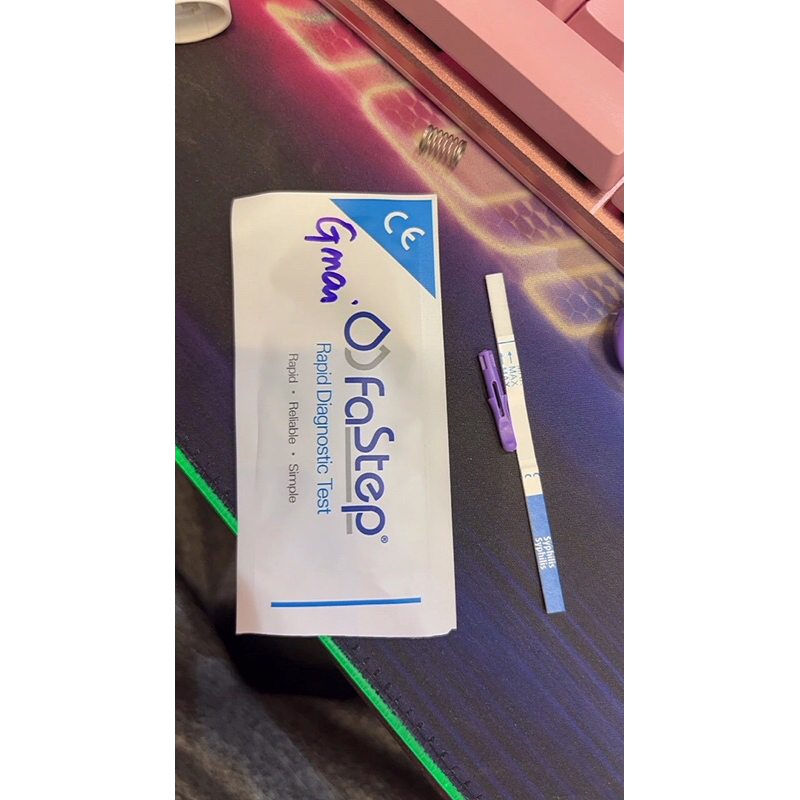 Que test thử giang mai Fastep tại nhà nhanh chóng, chính xác, tiện lơi. CÓ CHE TÊN SẢN PHẨM MS 11