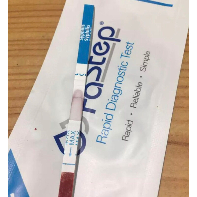 Que test thử giang mai Fastep tại nhà nhanh chóng, chính xác, tiện lơi. CÓ CHE TÊN SẢN PHẨM MS 11
